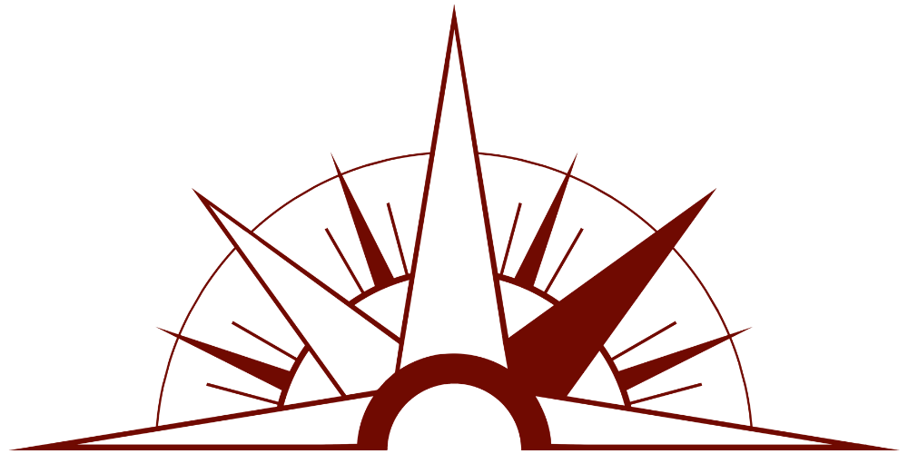NEACUHO's maroon compass logo.